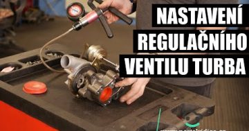 Jak na nastavení regulačního ventilu turba?