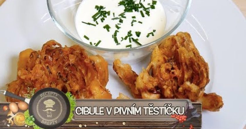 Cibule v pivním těstíčku – Sakradobrota