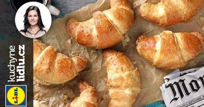 Croissanty s pudinkem – Markéta Krajčovičová – RECEPTY KUCHYNĚ LIDLU