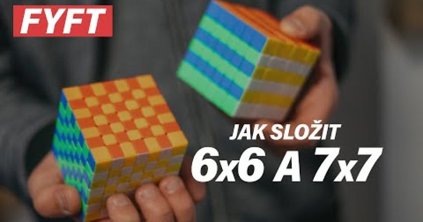 Jak složit BIG CUBES [6x6x6 a 7x7x7]  FYFT.cz