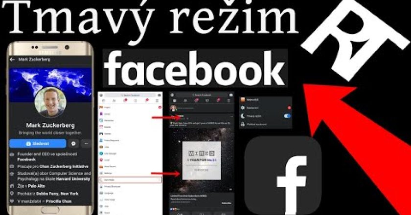 Jak zapnout TMAVÝ REŽIM na Facebooku