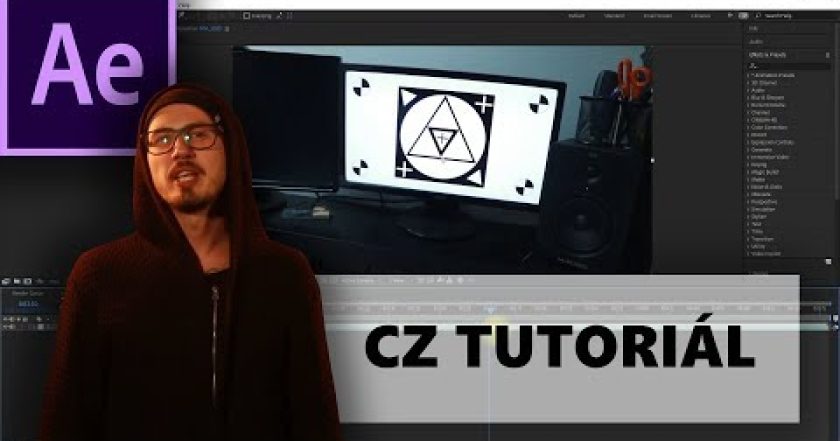 ADOBE AFTER EFFECTS | Jak trackujeme kameru