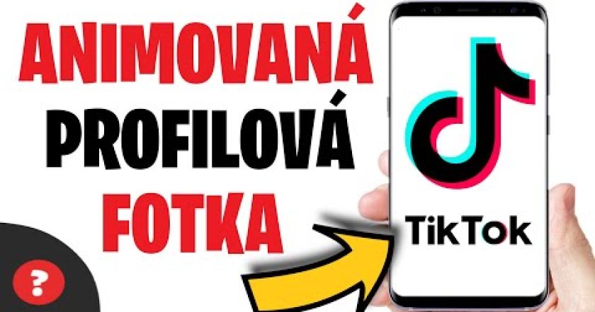 Jak NASTAVIT ANIMOVANOU PROFILOVKU na TIKTOKU | Návod | TikTok / MOBIL