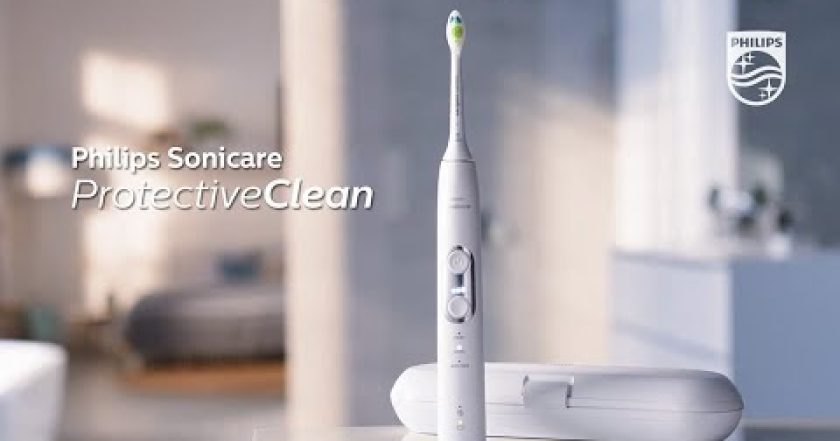 Jak používat sonický zubní kartáček Philips Sonicare ProtectiveClean pro šetrné čištění