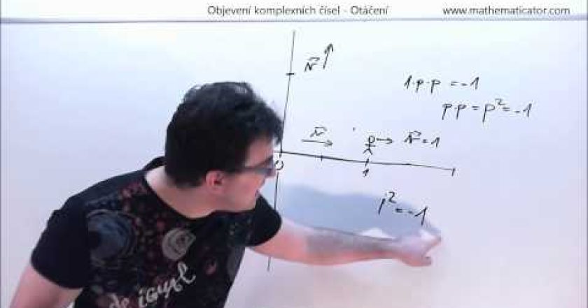 Komplexní čísla – 3. video – Objevení komplexních čísel pomocí otáčení