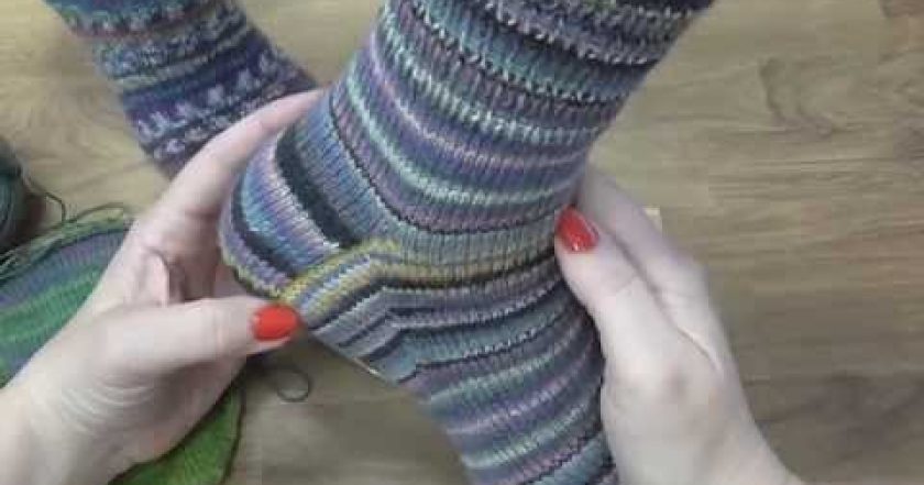 Kurz pletení ponožek – klínky (5. díl) Knitting socks