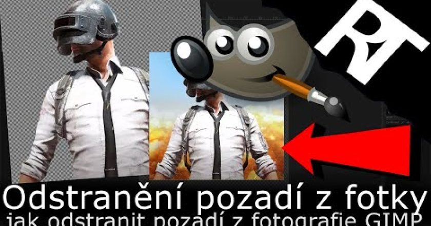 Jak odstranit pozadí z fotografie – odstranění pozadí z fotky v programu GIMP (tutorial)