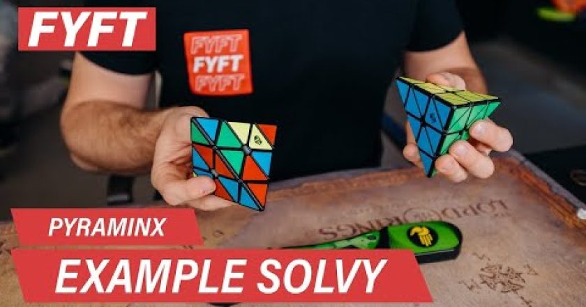 ⚠️ Jak skládat Pyraminx pod 2 s || EXAMPLE SOLVY ft. Tomáš Nguyen   | FYFT.cz