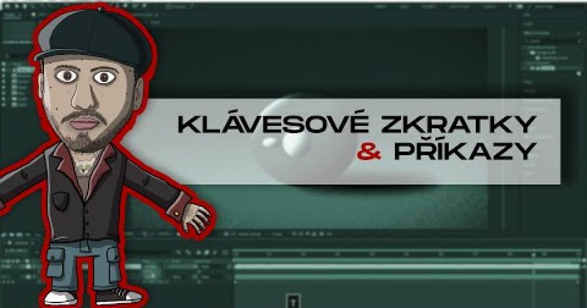 ADOBE AFTER EFFECTS | Nejpoužívanější klávesové zkratky a příkazy