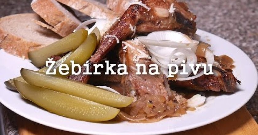 Hovězí žebra na pivu! Hospodská klasika