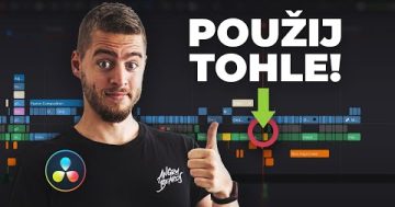 3 jednoduché funkce, které ti 10x zrychlí střih | DaVinci Resolve | CZ Tutorial