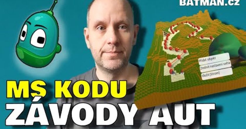 Kodu Game Lab – Závody motorek (návod)