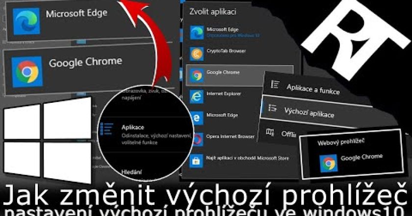 Jak nastavit Google jako výchozí vyhledávač – Jak změnit výchozí prohlížeč ve Windows 10 (tutoriál)