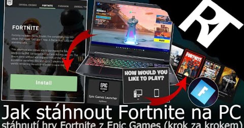 Jak stáhnout a nainstalovat Fortnite na PC – stáhnout Epic Games – Jak si stáhnout hru Fortnite