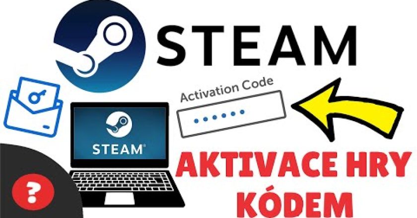 Jak AKTIVOVAT HERNÍ KLÍČ na STEAMU | Návod | STEAM / PC