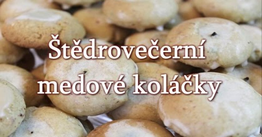 Štědrovečerní medové koláčky / Helenčino pečení