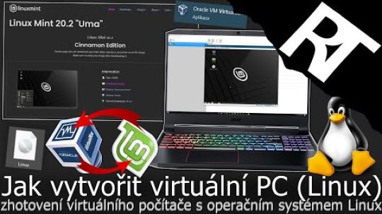 Jak vytvořit virtuální PC ( Linux ) VirtualBox – virtuální počítač | Jak nainstalovat Linux (návod)