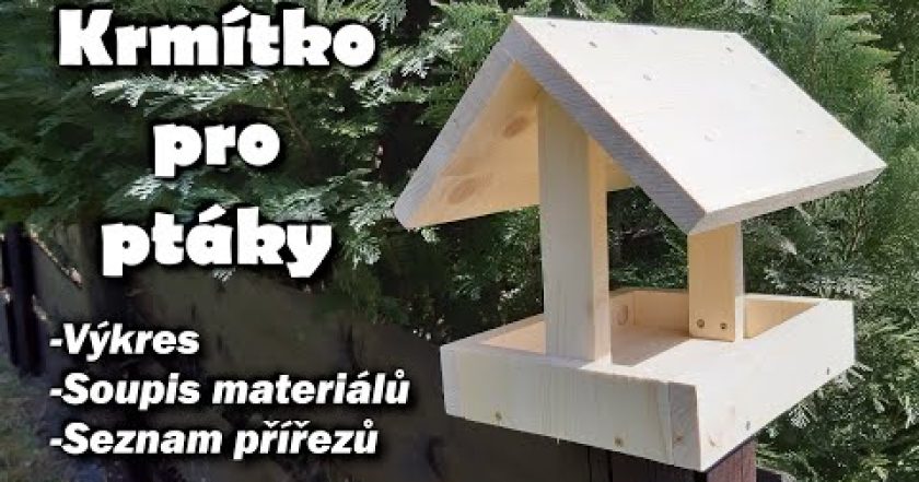 Ptačí krmítko | Jak vyrobit krmítko pro ptáčky