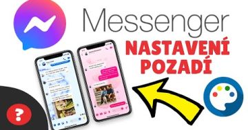 Jak ZMĚNIT POZADÍ v MESSENGERU | Návod | Telefon / Messenger