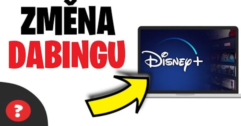 Jak ZMĚNIT DABING DISNEY+ | Návod | PC / Disney plus