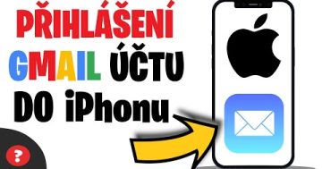 Jak se PŘIHLÁSIT POMOCÍ GMAILU do iPhonu | Návod | iPhone / MOBIL