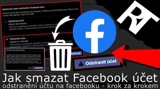 Jak smazat Facebook účet (2021) odstranění Facebook účtu