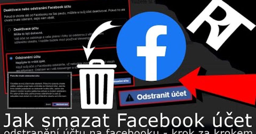 Jak smazat Facebook účet (2021) odstranění Facebook účtu