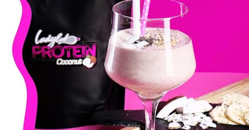 Holky v akci: Banánové smoothie s kokosovým proteinem