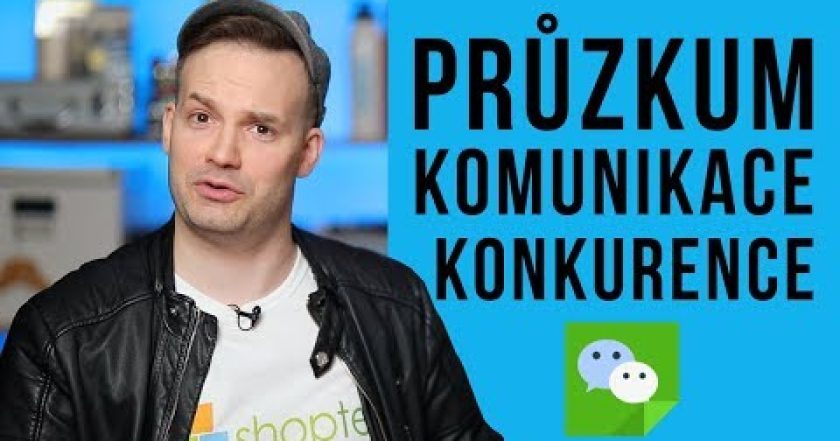 PRŮZKUM KOMUNIKACE KONKURENCE – Shoptet.TV (76. díl)