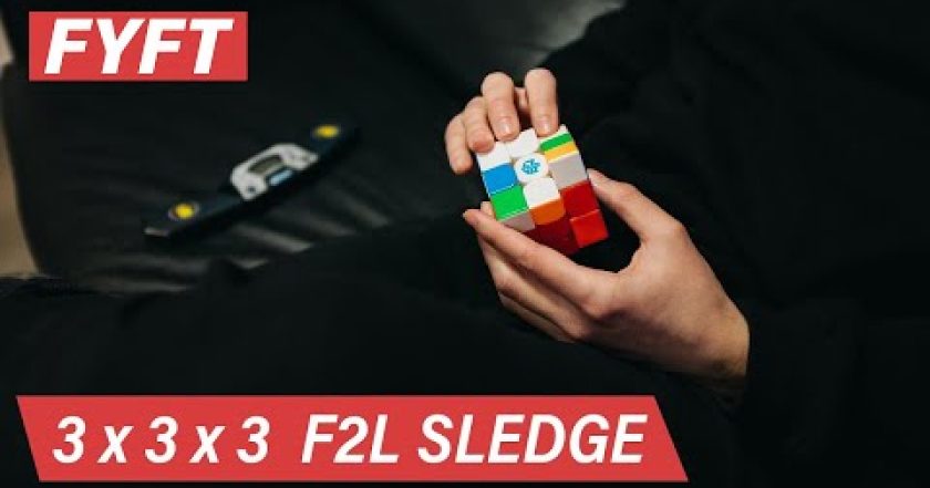 Tipy na F2L pomocí Sledgehammeru – Tutoriál na rubikovu kostku | FYFT.cz