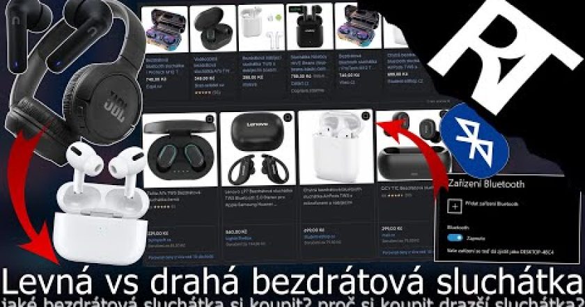 Levná vs drahá bezdrátová sluchátka – Jaké bezdrátové sluchátka si vybrat? (záznam ze streamu)