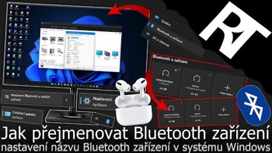 Jak přejmenovat Bluetooth zařízení ve Windows – Jak změnit název zařízení Bluetooth (tutoriál)